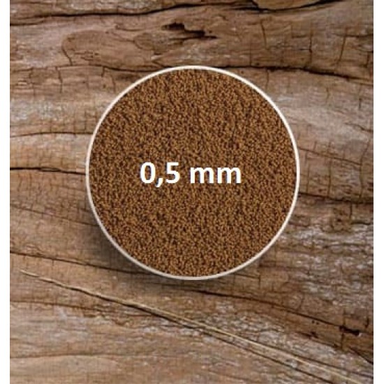 Haltáp-Tenyésztői haltáp (0.5 mm) 1000ml
