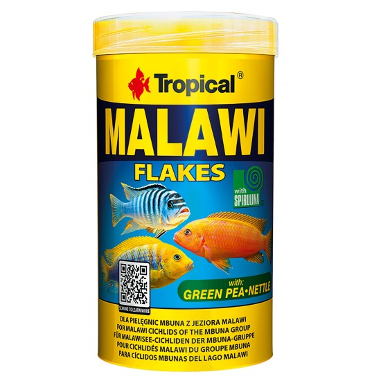 Tropical Malawi Flakes 1000 ml (lemezes táp sügereknek)