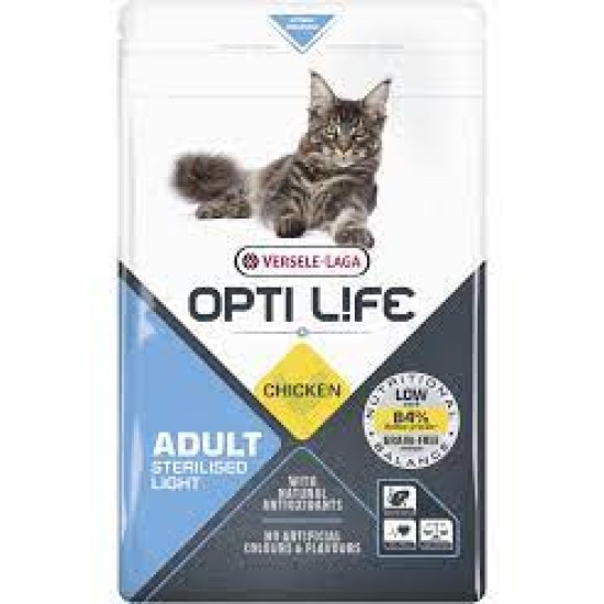 Cat Sterilised/Light (Kiegyensúlyozott prémium gabonamentes táp - csirkével - ivartalanított macskáknak)  1 kg