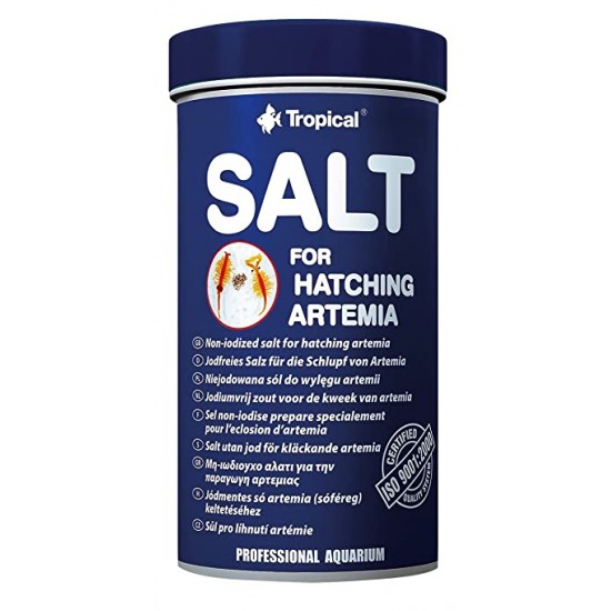 Tropical Salt for hatching artemia (Speciális só artemia lárva keltetéshez) 250 ml