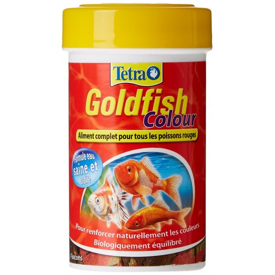 Tetra goldfish colour flakes 100ml-lemezes haltáp aranyhalaknak