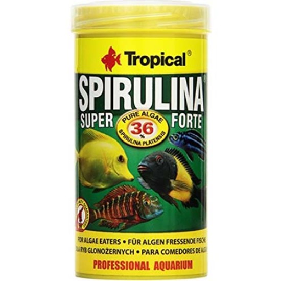 Tropical - Super Spirulina Forte 36% 250ml / 50g