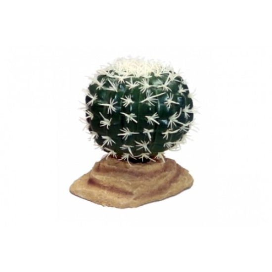 Komodo - Műanyag kaktusz Barrel Cactus 9cm