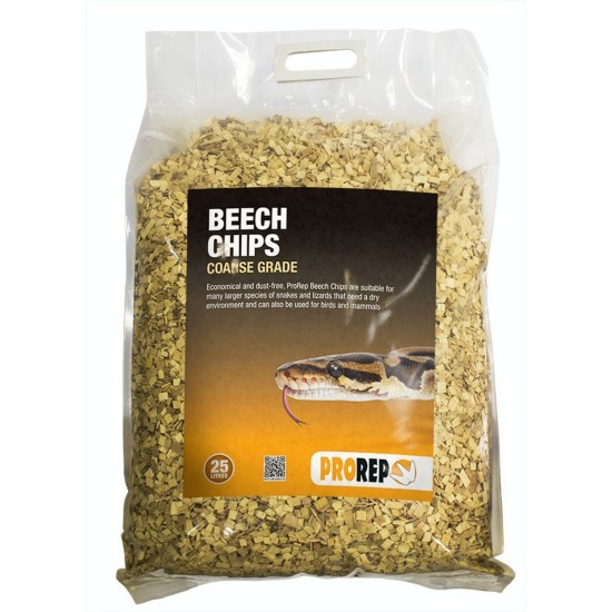 Komodo - Beech Chips Coarse 15kg, bulk bag
