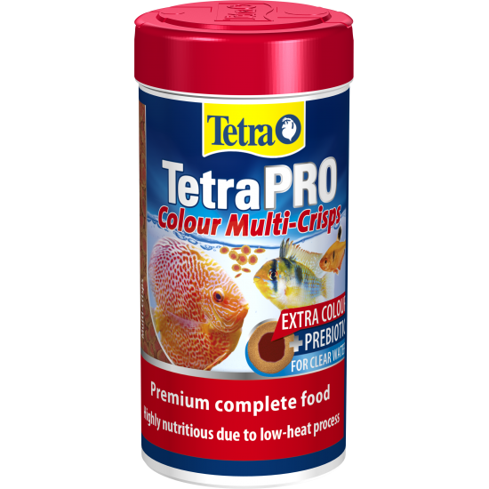 Tetra Pro Colour Multi-Crisps - 250ml -színfokozó díszhaltáp