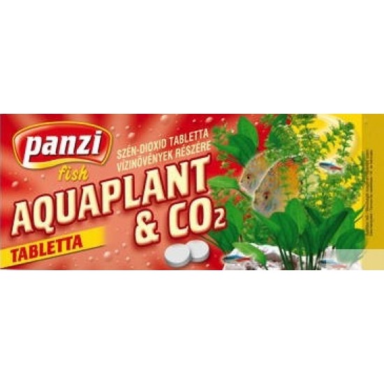 AQUAPLANT & CO2-Panzi szén-dioxid tabletta vízinövények számára