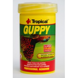 Tropical Guppy 100ml/20g   alapeledel guppiknak