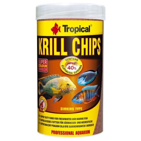 Tropical - Krill Chips 250ml/125g