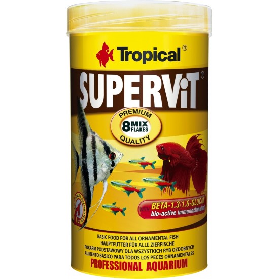 Tropical Supervit flakes 250 ml/ 50g - lemezes díszhaltáp